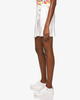 Benetton,  Hosenrock Aus Einer Leinenmischung,  taglia 46,  Weiss,  Damen