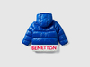 Benetton,  Jacke "eco-recycle" Mit Logo,  taglia XL,  Blau,  Kinder