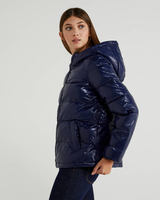 Benetton,  Jacke "eco-recycle",  taglia 42,  Blau,  Damen