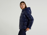 Benetton,  Jacke "eco-recycle",  taglia 46,  Blau,  Damen