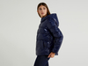 Benetton,  Jacke "eco-recycle",  taglia 48,  Blau,  Damen