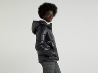 Benetton,  Jacke "eco-recycle",  taglia 48,  Schwarz,  Damen