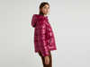 Benetton,  Jacke "eco-recycle",  taglia 48,  Zyklame,  Damen