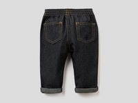 Benetton,  Jeans Aus Denim In 100% Baumwolle,  taglia 82,  Blau,  Kinder