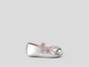 Benetton Online exclusive,  Ballerinas Mit Rüschen,  taglia 16,  Silber,  Kinder