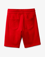 Benetton Online exclusive,  Bermuda Aus Sweatstoff,  taglia XL,  Rot,  Herren