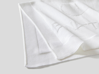 Benetton Online exclusive,  Decke Aus Reiner Baumwolle,  taglia OS,  Weiss,  Kinder