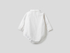 Benetton Online exclusive,  Hemd-body Mit Fliege,  taglia 90,  Weiss,  Kinder