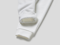 Benetton Online exclusive,  Hose Aus Sweatstoff In Bio-baumwolle,  taglia 90,  Weiss,  Kinder