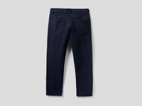 Benetton Online exclusive,  Hose Skinny Fit,  taglia M,  Dunkelblau,  Kinder