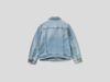 Benetton Online exclusive,  Jacke Aus Denim "eco-recycle",  taglia 2Y,  Blassblau,  Kinder