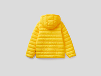 Benetton Online exclusive,  Jacke Mit Kapuze Aus Technischem Stoff,  taglia 2Y,  Gelb,  Kinder