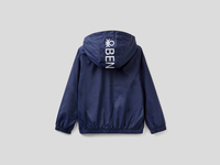 Benetton Online exclusive,  Jacke Mit Kapuze,  taglia 2Y,  Dunkelblau,  Kinder