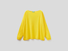 Benetton Online exclusive,  Pullover Aus Baumwolle Mit Rundausschnitt,  taglia M,  Gelb,  Damen