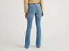 Benetton Online exclusive,  Push-up-jeans Mit Bootcut,  taglia 25,  Hellblau,  Damen