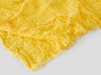 Benetton Online exclusive,  Schal Mit Knitter-effekt,  taglia OS,  Gelb,  Damen