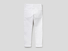 Benetton Online exclusive,  Skinny-fit-hose Mit Taschen,  taglia L,  Weiss,  Kinder