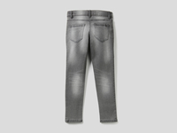 Benetton Online exclusive,  Skinny-fit-jeans Im Used-effekt,  taglia 1Y,  Grau,  Kinder