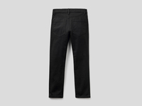 Benetton Online exclusive,  Slim-fit-hose Mit Fünf Taschen,  taglia S,  Schwarz,  Kinder