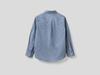 Benetton Online exclusive,  Sportliches Hemd Aus Reiner Baumwolle Mit Vichy-karo,  taglia S,  Blau,  Kinder