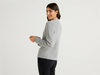 Benetton Online exclusive,  Strickjacke Aus 100% Baumwolle,  taglia S,  Grau,  Damen