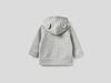 Benetton Online exclusive,  Sweatshirt Aus Bio-baumwolle Mit Kapuze,  taglia 56,  Grau,  Kinder