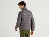 Benetton Online exclusive,  Ultraleichte Daunenjacke Im Slim Fit,  taglia KL,  Dunkelgrau,  Herren