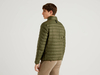 Benetton Online exclusive,  Ultraleichte Daunenjacke Im Slim Fit,  taglia XL,  Militärgrün,  Herren