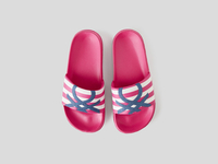 Benetton,  Pantoffeln Mit Print,  taglia 40,  Fuchsia,  Kinder