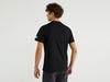 Benetton,  "looney Tunes"-t-shirt,  taglia S,  Schwarz,  Herren