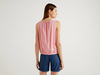 Benetton,  Ärmellose Bluse Mit Raffungen,  taglia XL,  Pink,  Damen