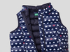 Benetton,  Ärmellose Weste Mit Musterprint,  taglia 74,  Dunkelblau,  Kinder