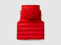 Benetton,  Ärmellose Weste "rain Defender",  taglia 62,  Rot,  Kinder