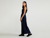 Benetton,  Ärmelloser Overall,  taglia 44,  Dunkelblau,  Damen