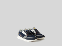 Benetton,  Sneakers Mit Prints Und Stickereien,  taglia 38,  Dunkelblau,  Kinder