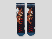 Benetton,  Socken "tom&jerry",  taglia 1,  Schwarz,  Kinder