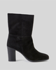 Benetton,  Stiefeletten Aus Rauleder,  taglia 41,  Schwarz,  Damen