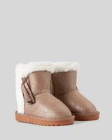 Benetton,  Stiefeletten Mit Innenfutter,  taglia 20,  Beige,  Kinder