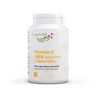Vitamin C 1000 gepuffert + Quercetin (120 Tbl)