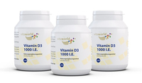 Vitamin D3 1000 I.E. 3er Pack (600 Tbl)