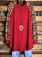 Damen Geometrisch Lässig Frühling/Herbst Baumwollmischung Leicht Mikroelastizität Lässig Langarm Rundhals Sweatshirts