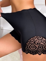 Damen Lässig Geblümt Alle Jahreszeiten Spitze Hohe Elastizität Täglich Boxer 1 * Höschen Standard Höschen