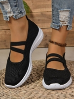 Damen Lässig Unifarben Alle Jahreszeiten Täglich Flach Baumwolle Textil Gummi Flache Schuhe Flache Schuhe