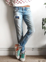 Lässig Denim Jeans - Modetalente