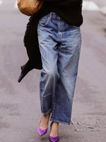 Lässig Unifarben Jeans - Modetalente