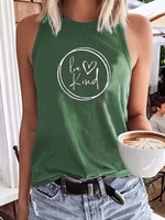 Modetalente 1 Grün Damen Muskelshirt Lässig Baumwollgemisch Rundhals Täglich Muskelshirt