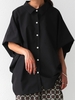 Modetalente 1 Schwarz Damen Muskelshirt Lässig Hemdkragen Polyester Geknöpft Alltag Muskelshirt