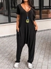 Modetalente Jumpsuits für Damen Schwarz 1 Kostüme