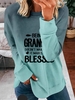 Modetalente Langarm Multifarben Damen Kapuzenpullover Lässig Polyesterfaser Rundhals Textbriefe Kapuzenpullover