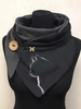 Modetalente Schwarz Schal & Hütte Winter Polyester Lässig Schal & Hütte